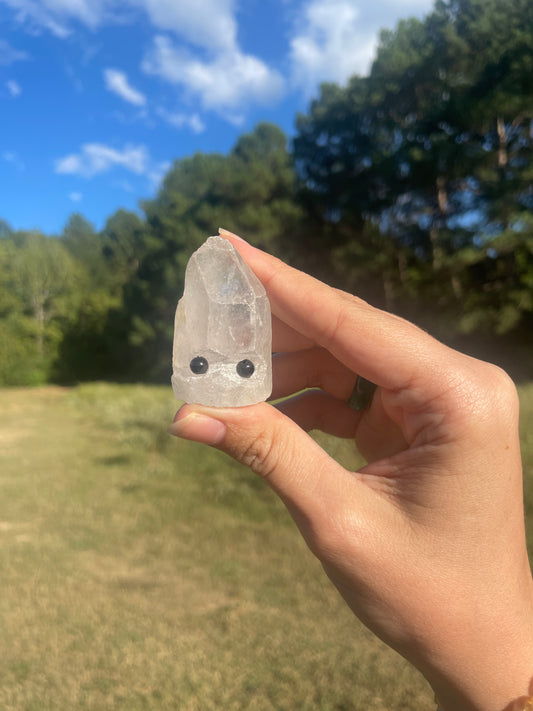 Mini Clear Quartz rock buddy