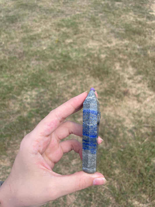 Lapis Crystal Pipe (decor)