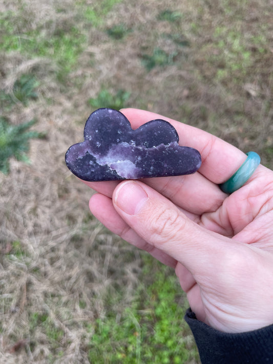 Dream Amethyst Mini cloud carving
