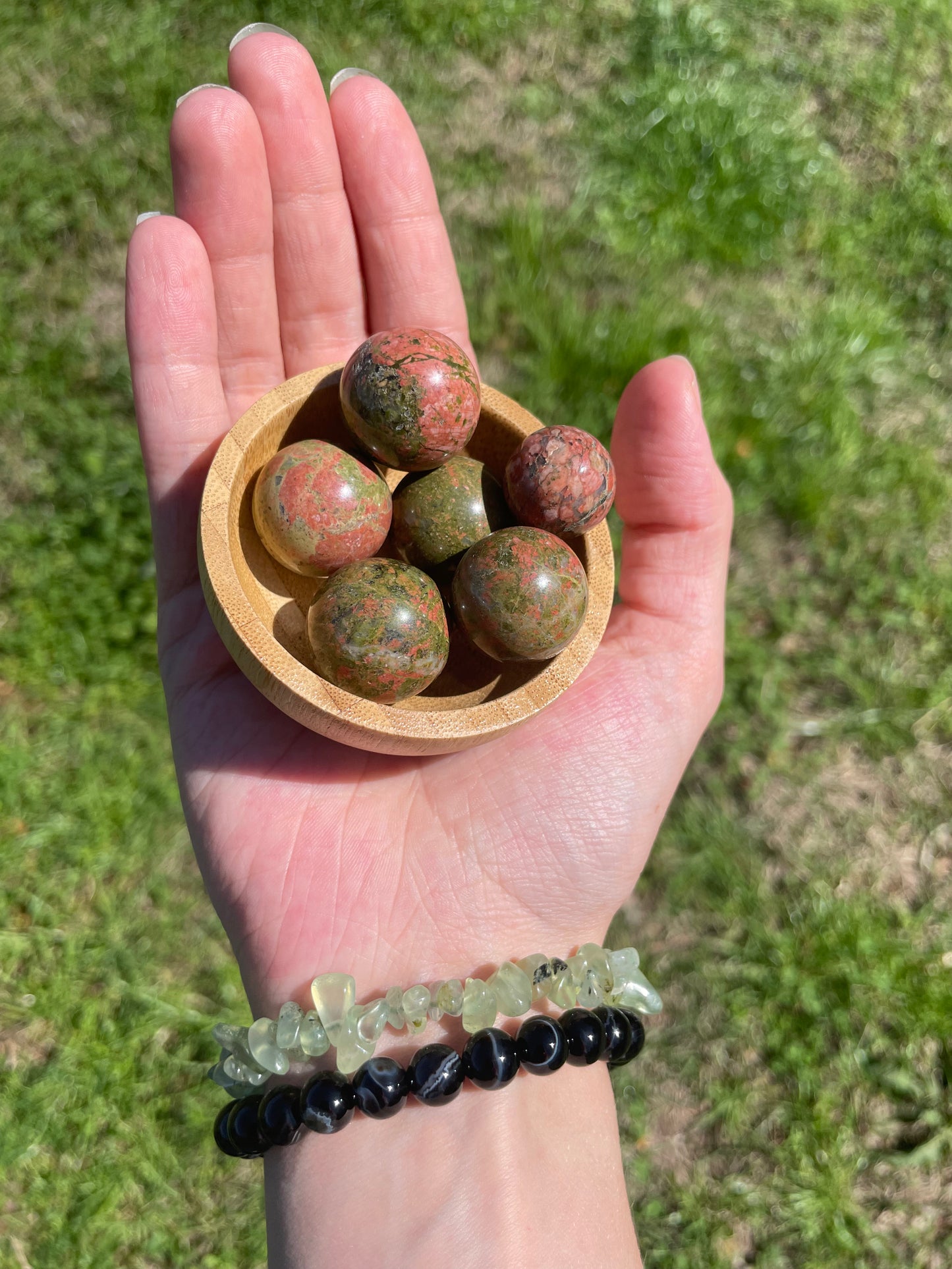 MINI Unakite Spheređź”®