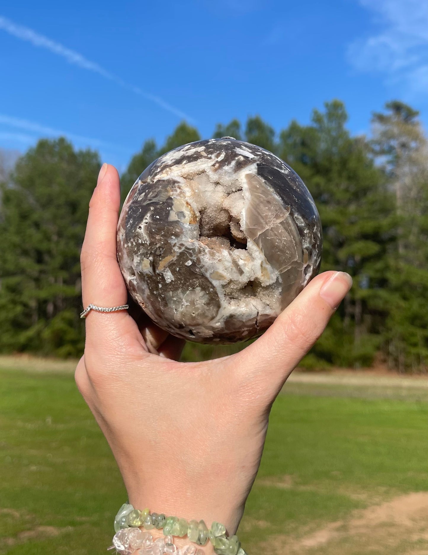 Large Druzy Sphalerite Sphere 🔮