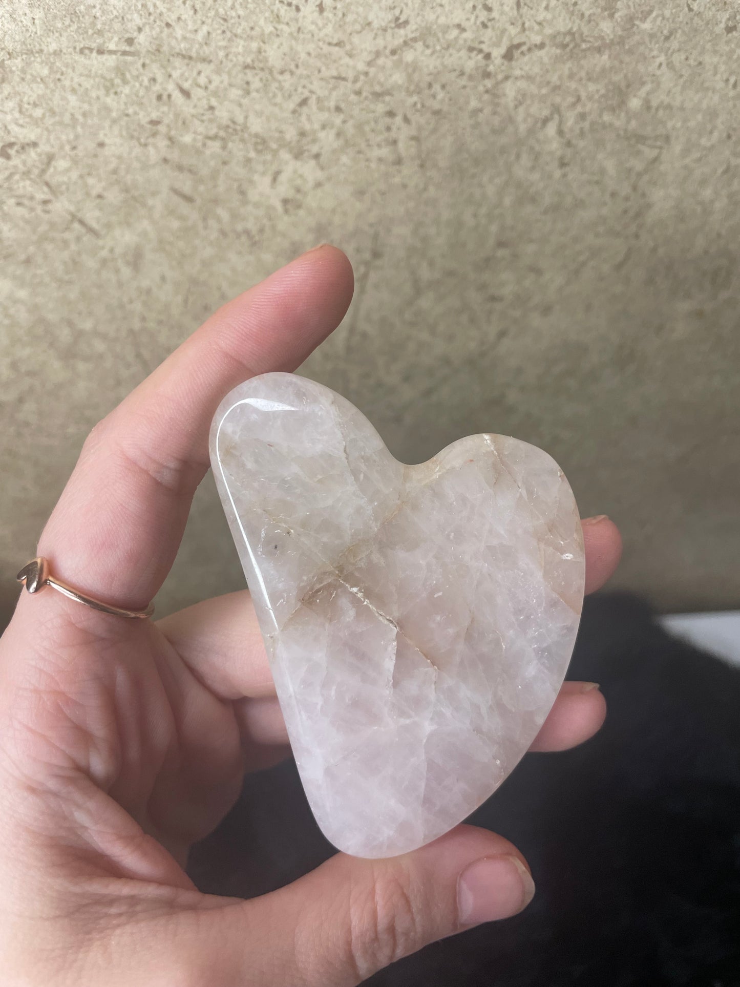 Rose Quartz Gua Sha #1