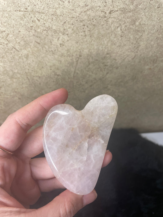 Rose Quartz Gua Sha #1