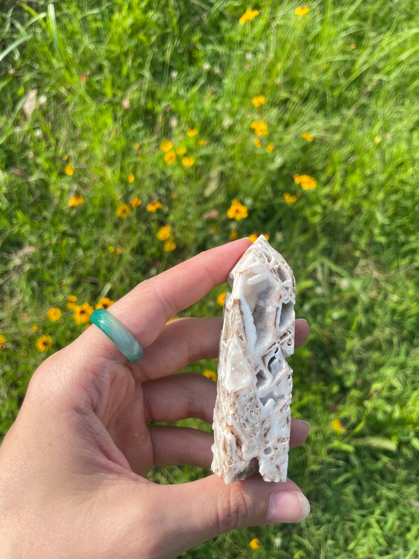 Druzy Sphalerite small Tower #3