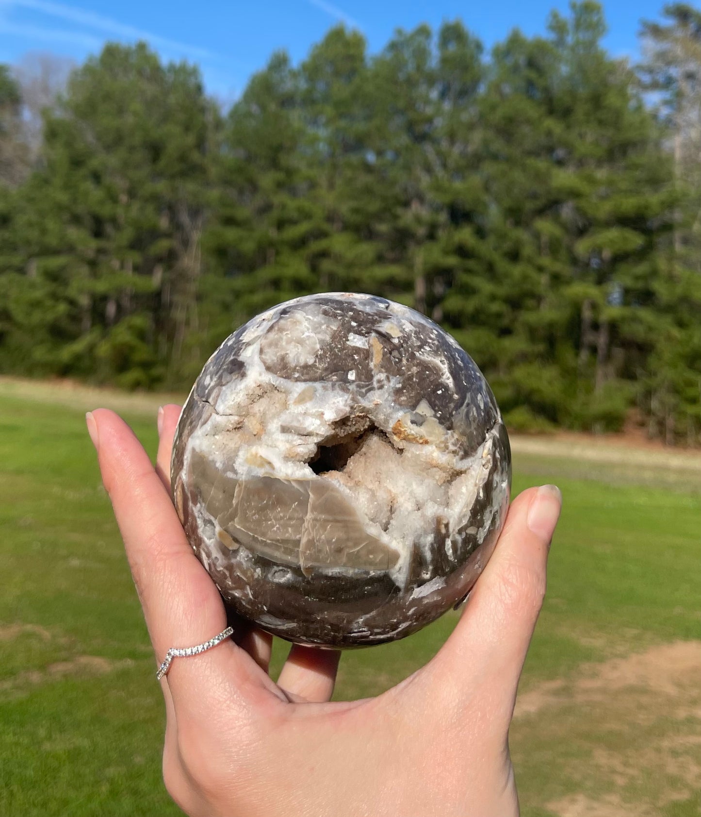 Large Druzy Sphalerite Sphere 🔮