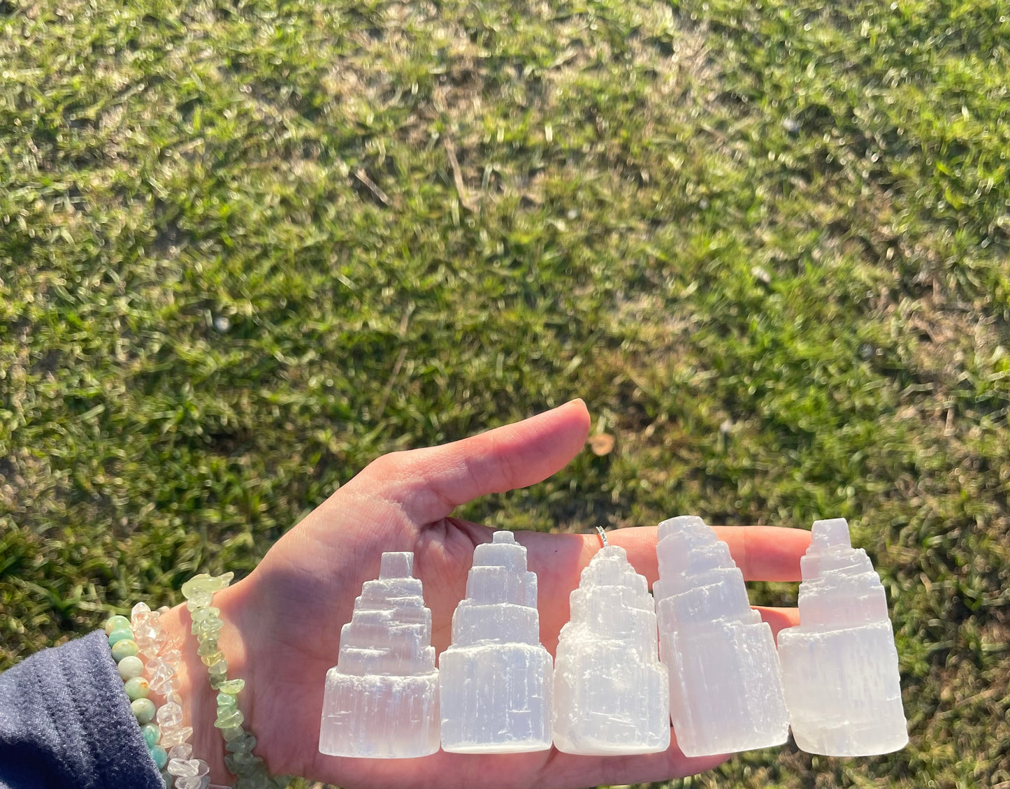 MINI Selenite Towers🤍 (SatinSpar)