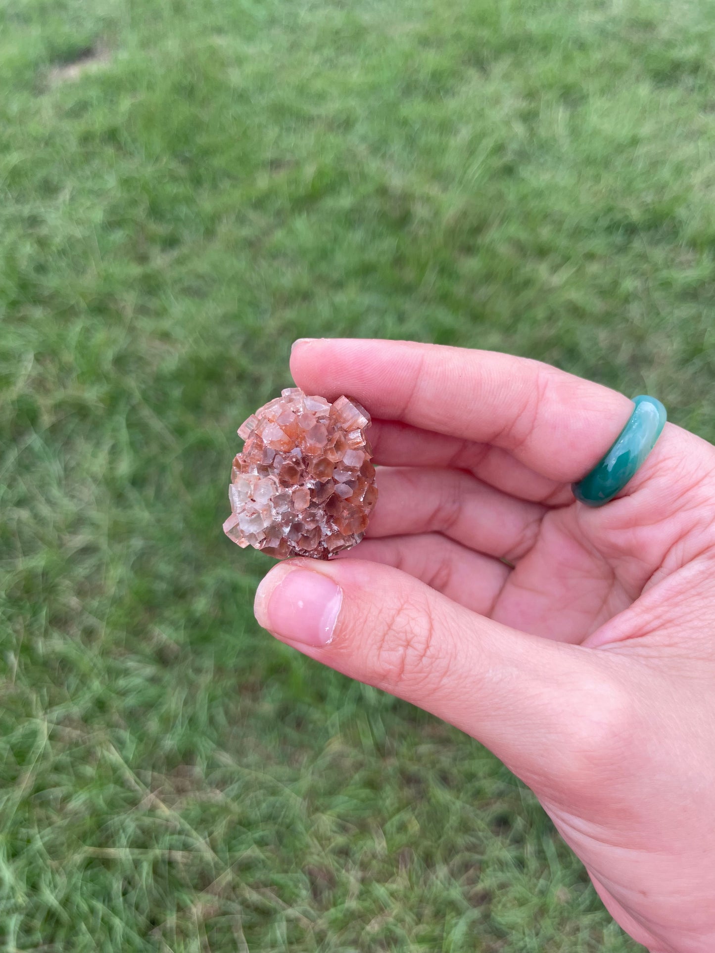 Raw Aragonite Cluster