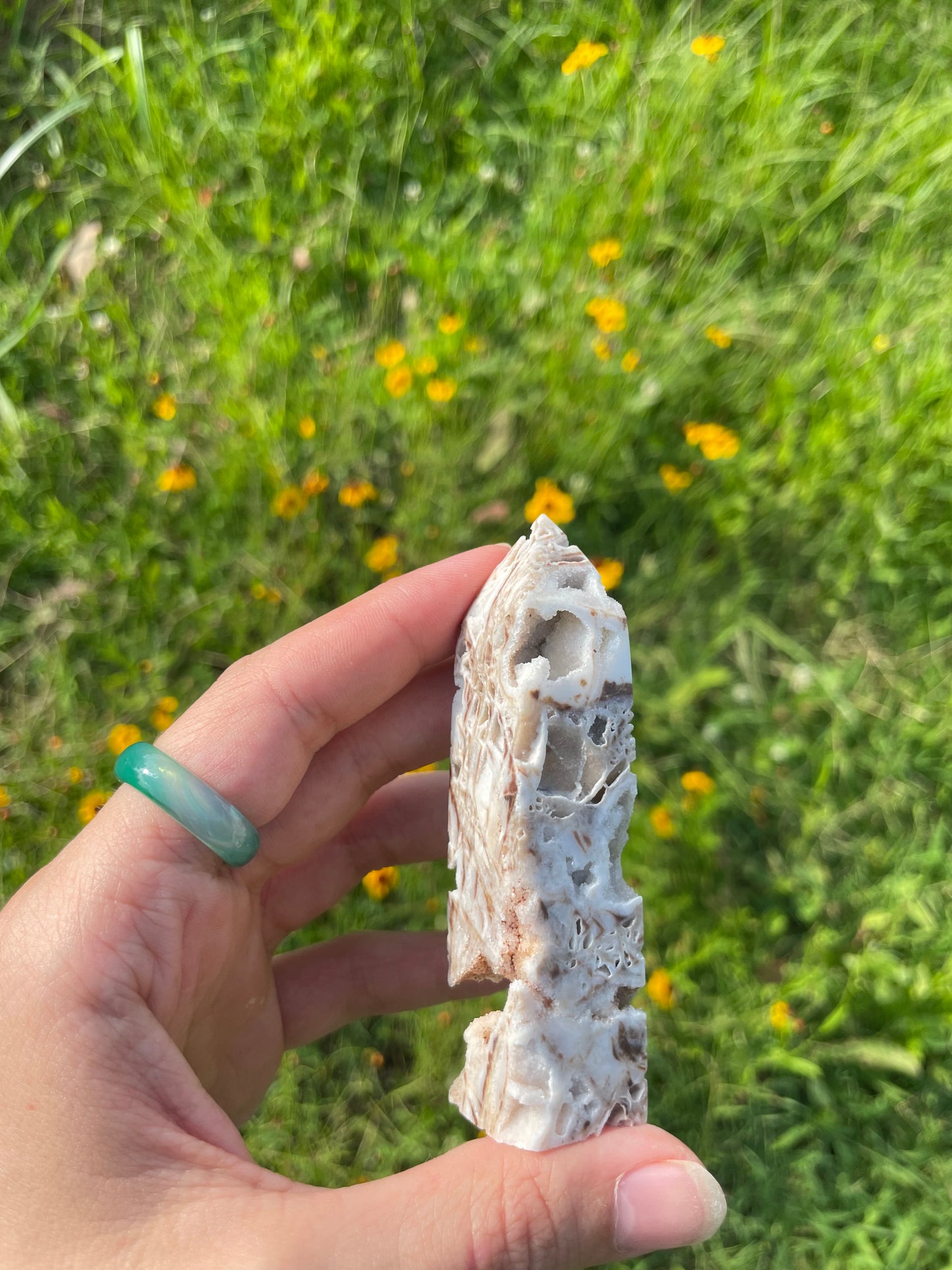 Druzy Sphalerite small Tower #3