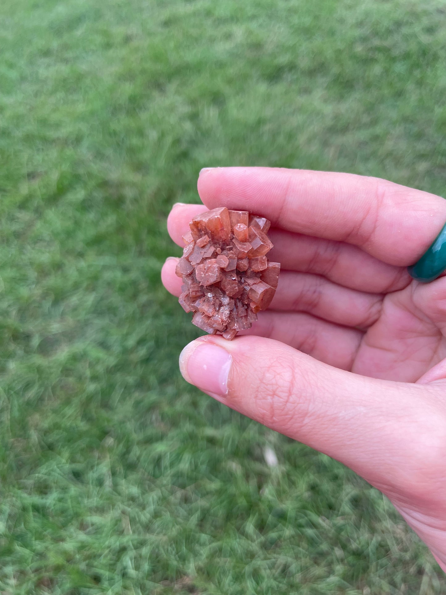 Raw Aragonite Cluster