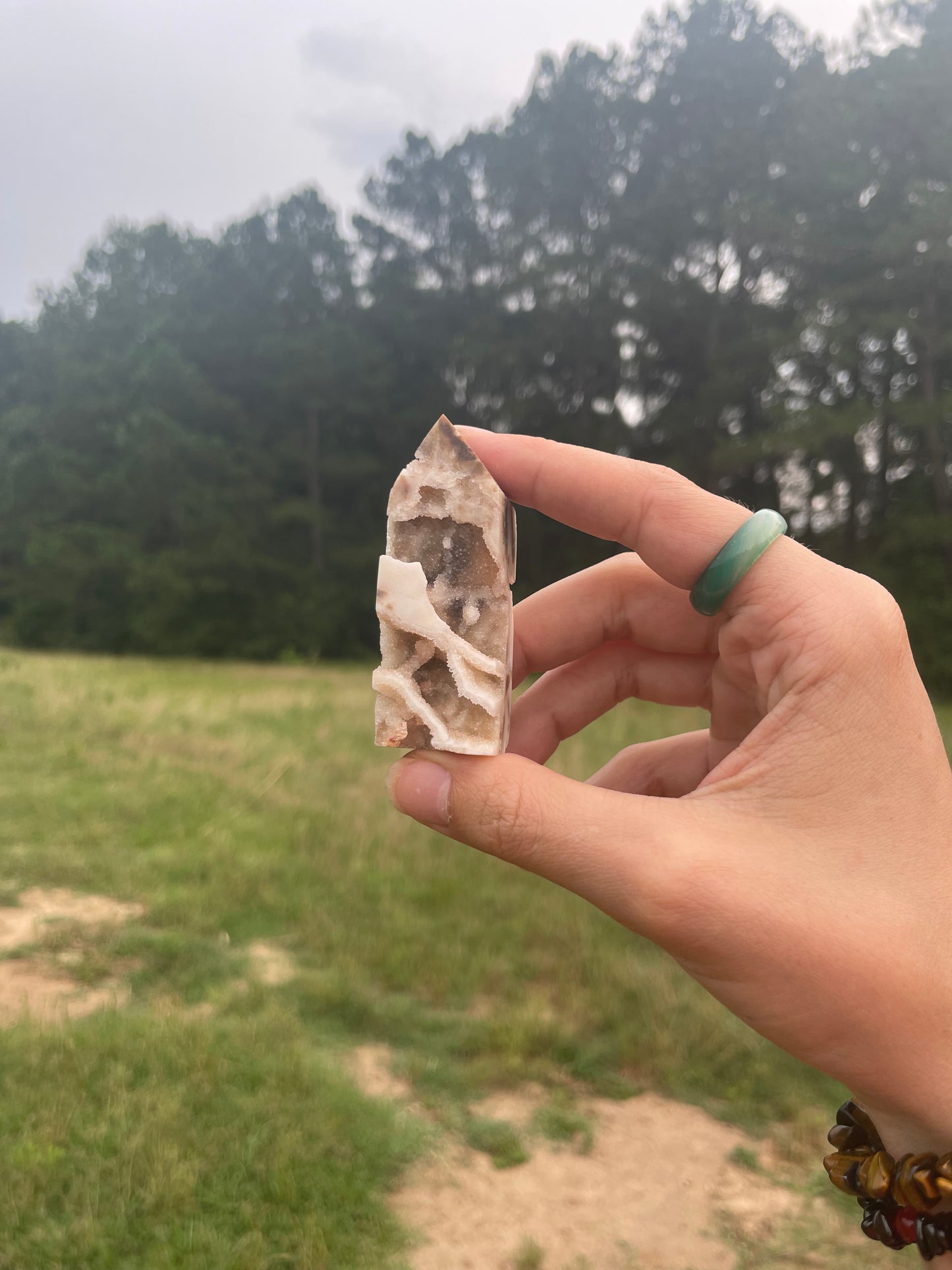 Druzy Sphalerite Small Tower #1