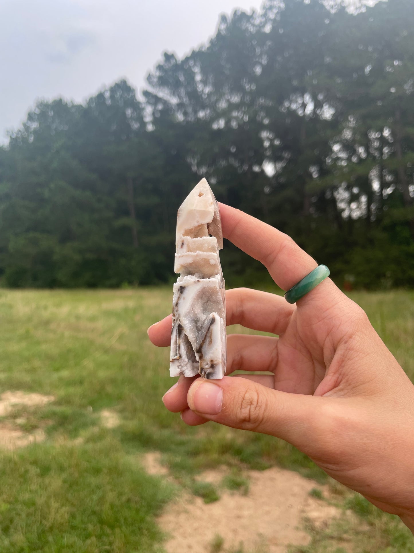 Druzy Sphalerite small Tower #4