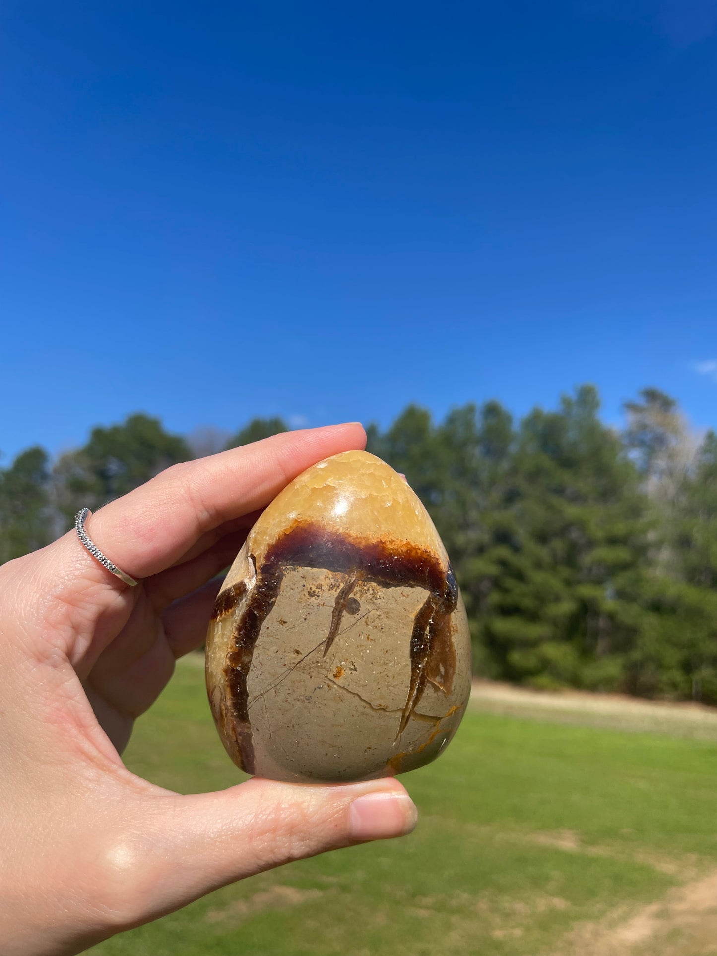 Imperfect UV reactive Septarian Freeform #4