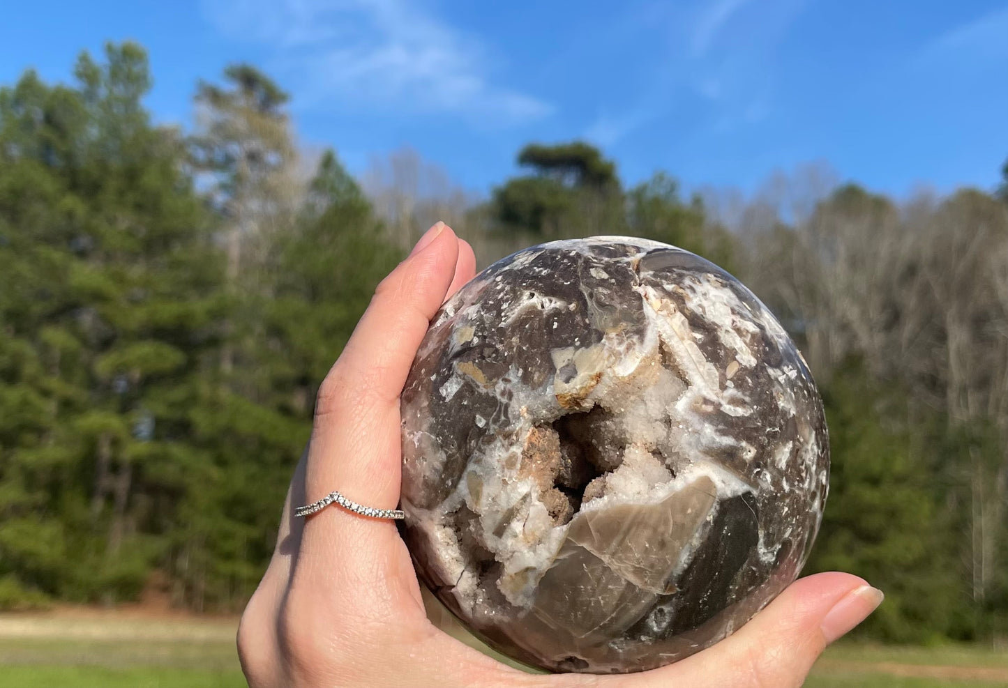 Large Druzy Sphalerite Sphere 🔮