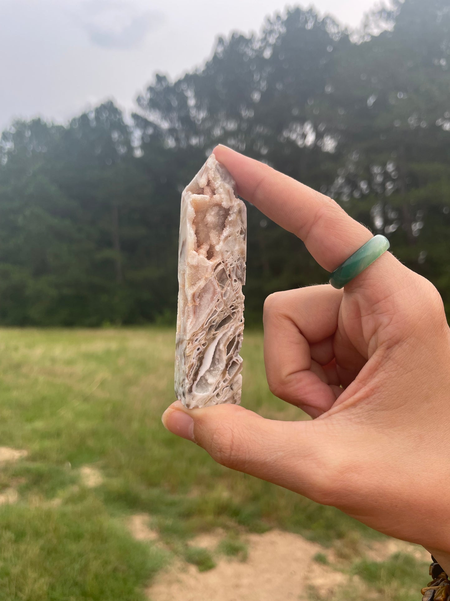 Druzy Sphalerite small Tower #2