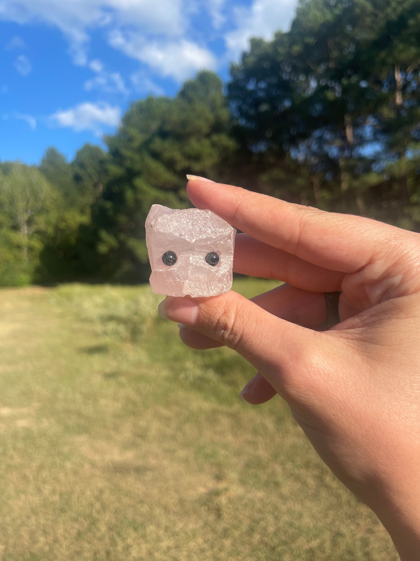 Mini Rose Quart rock buddy #2