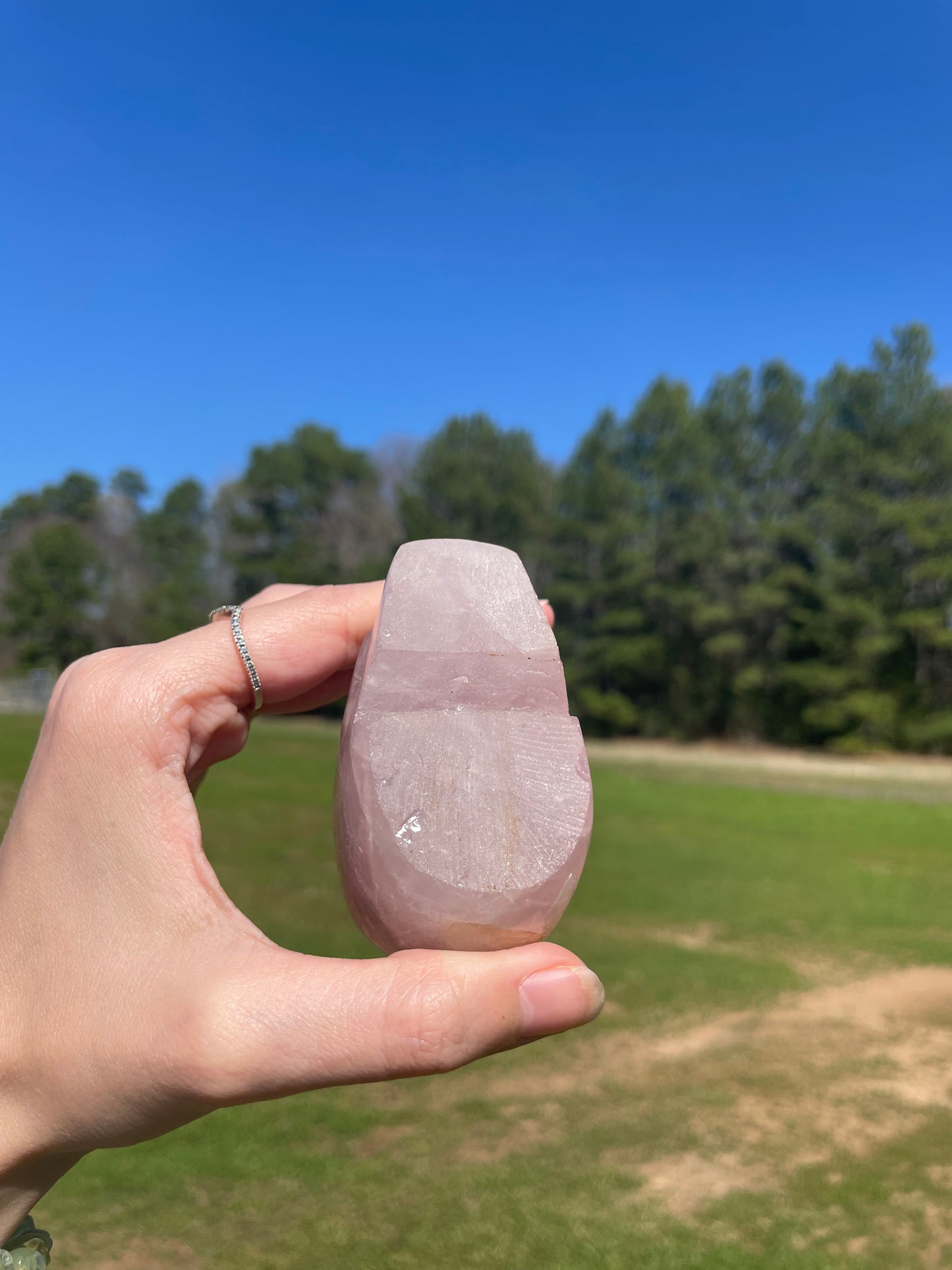 Imperfect Rose Quartz Skull