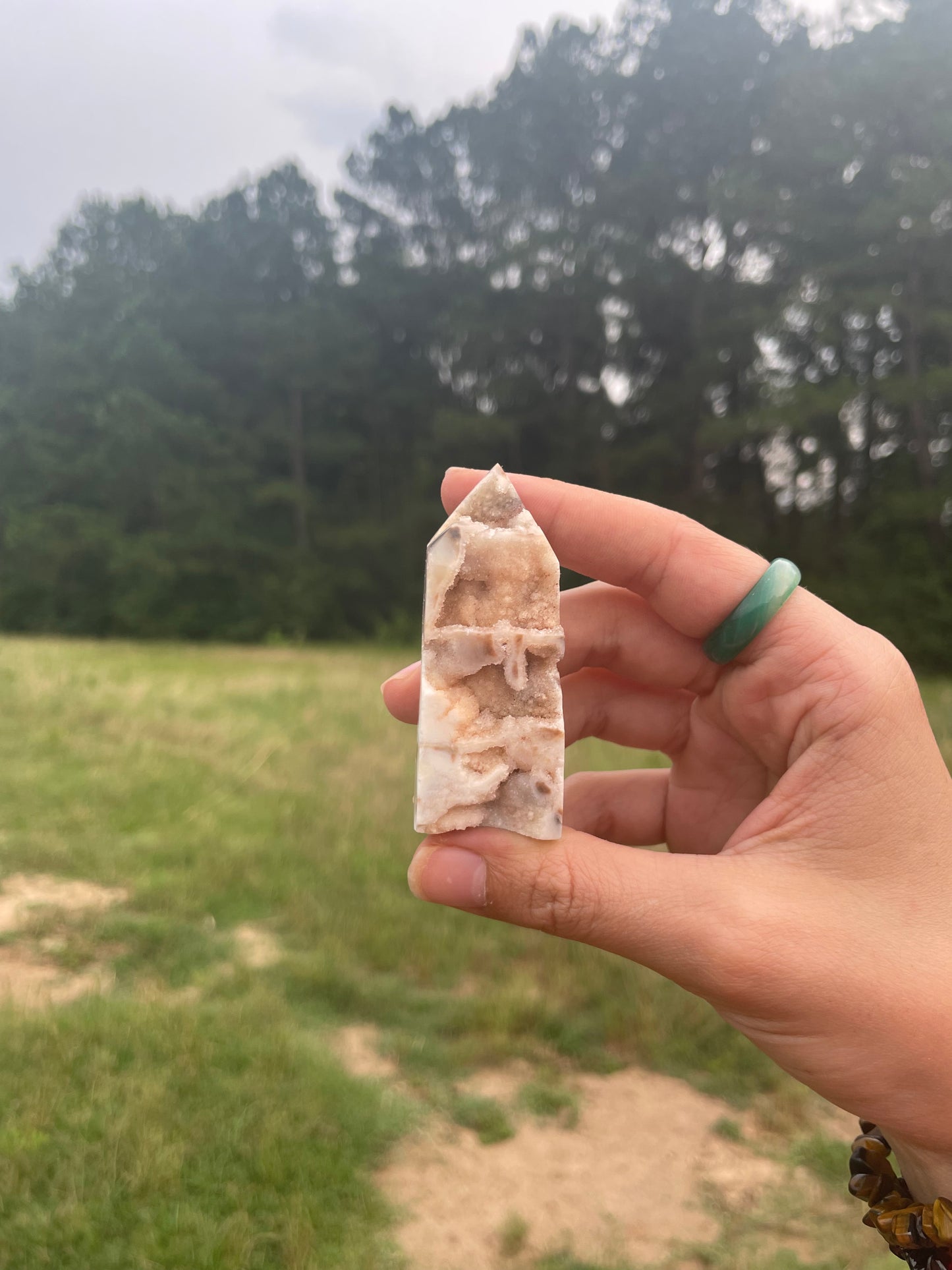 Druzy Sphalerite Small Tower #1