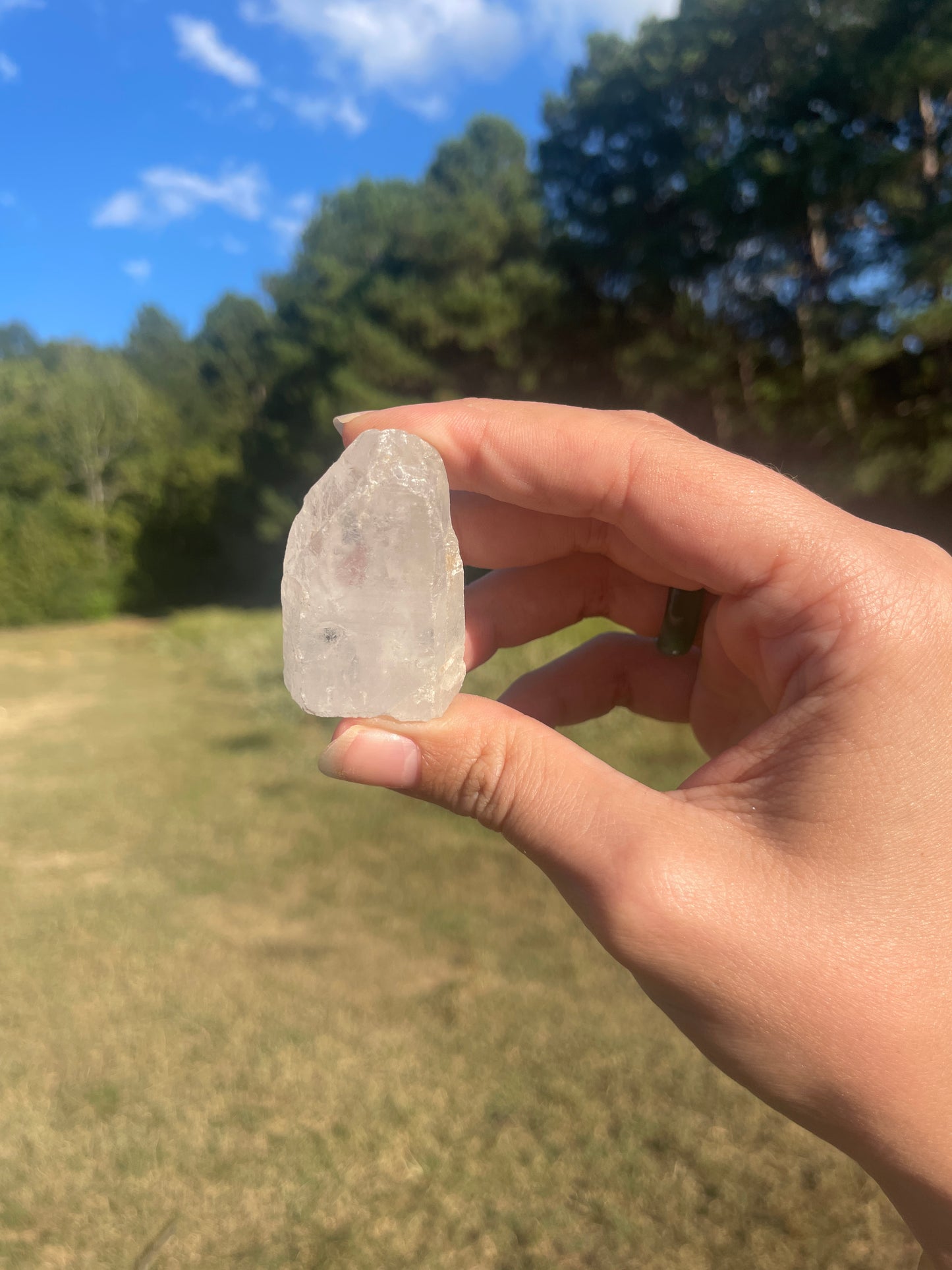 Mini Clear Quartz rock buddy