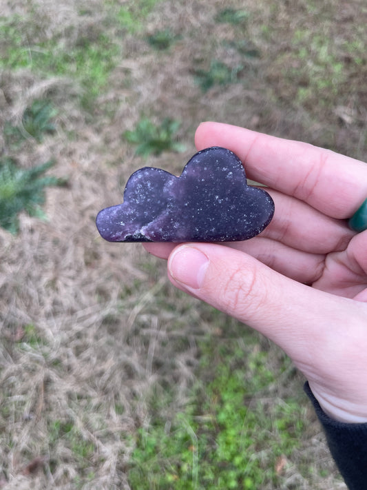Dream Amethyst Mini cloud carving