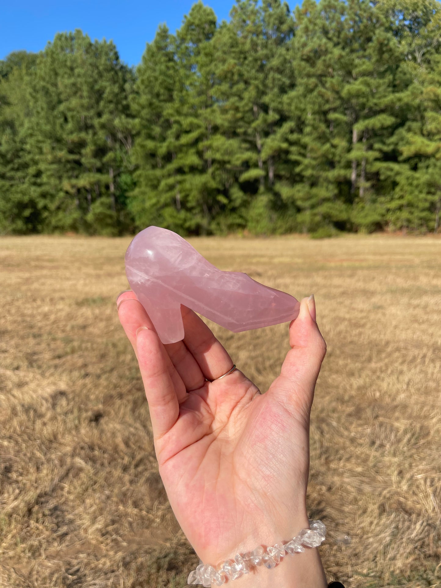 Rose Quartz Barbie/Cinderella Heel