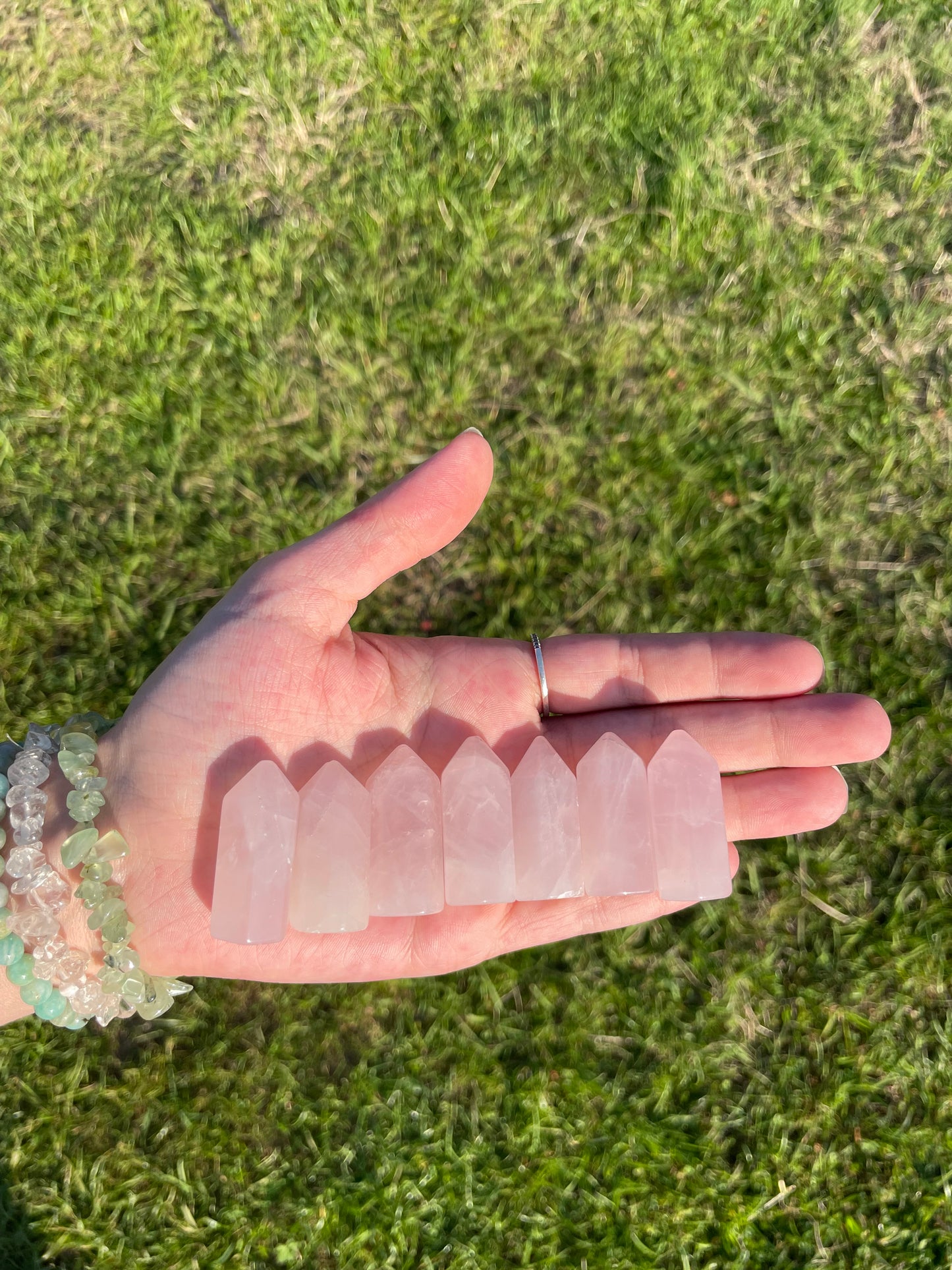 Rose Quartz Mini Points