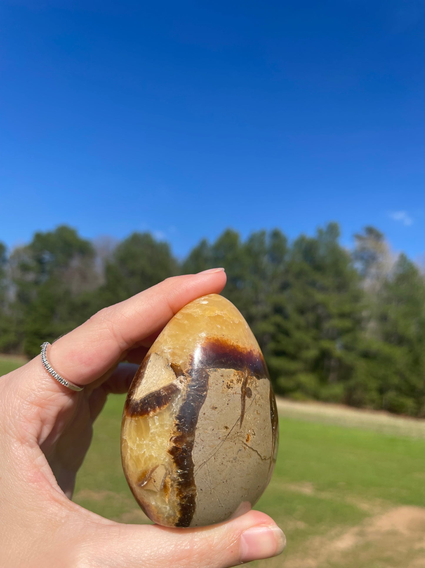 Imperfect UV reactive Septarian Freeform #4