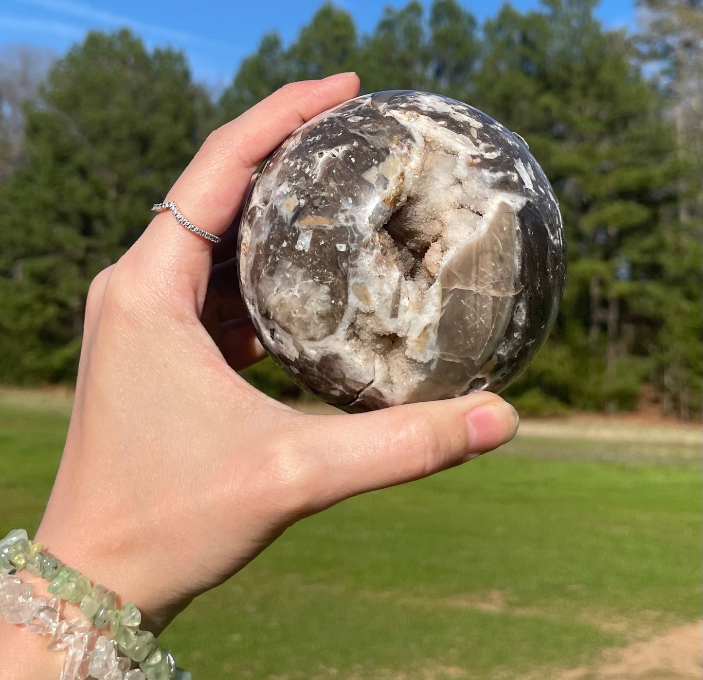 Large Druzy Sphalerite Sphere 🔮