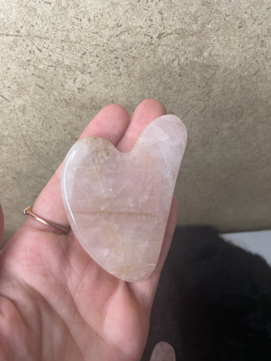 Rose Quartz Gua Sha #3