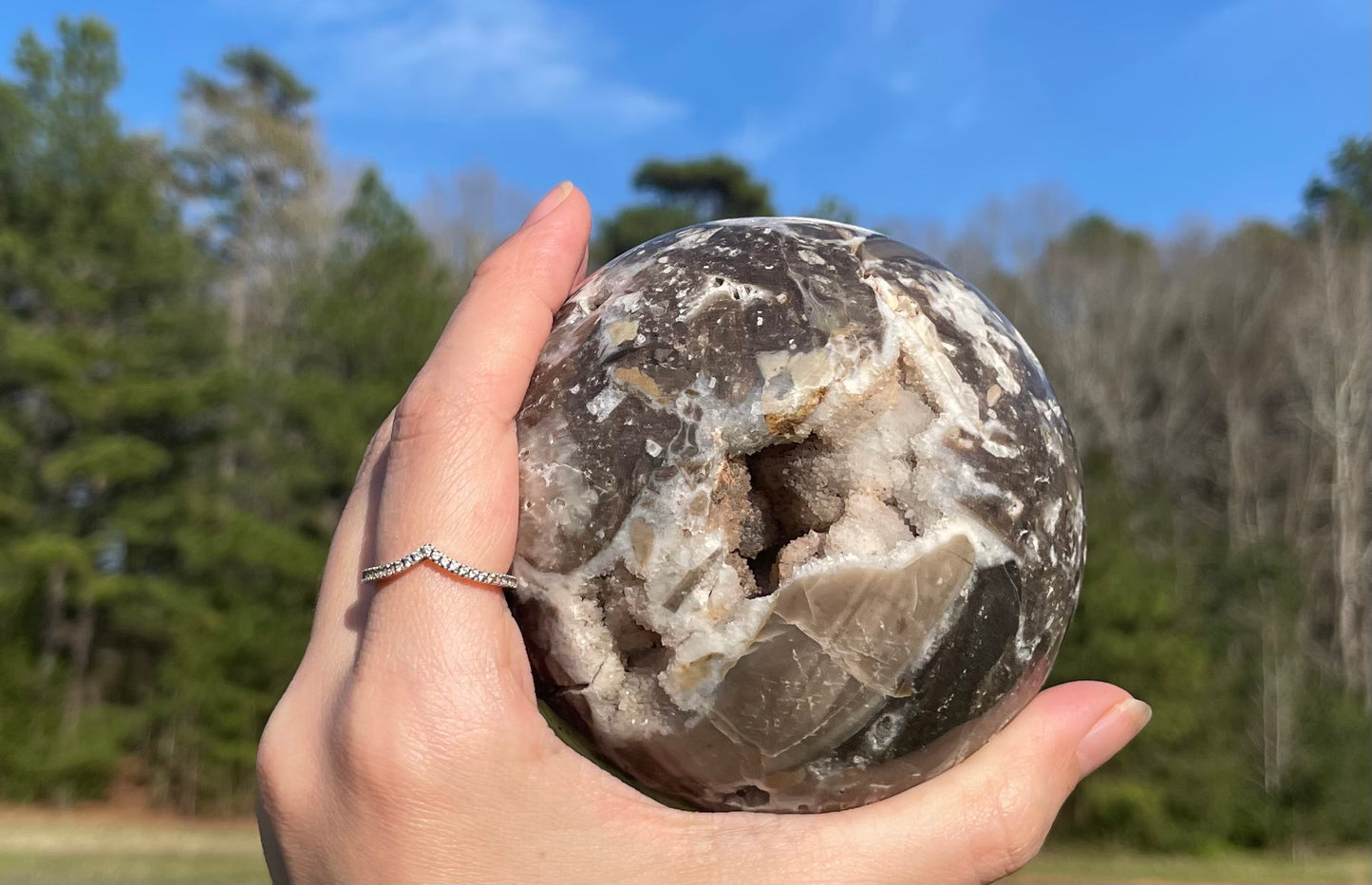 Large Druzy Sphalerite Sphere 🔮