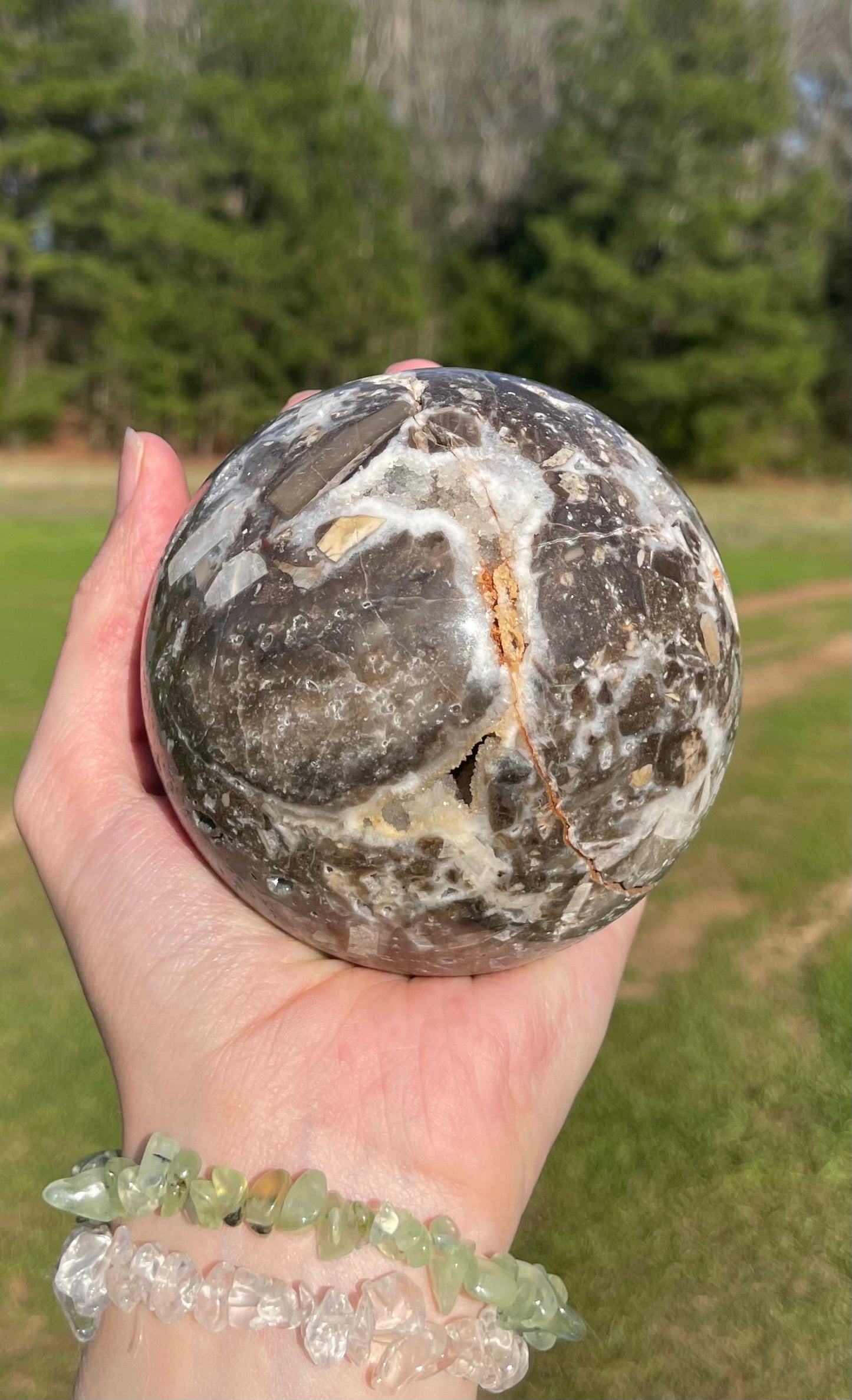 Large Druzy Sphalerite Sphere 🔮