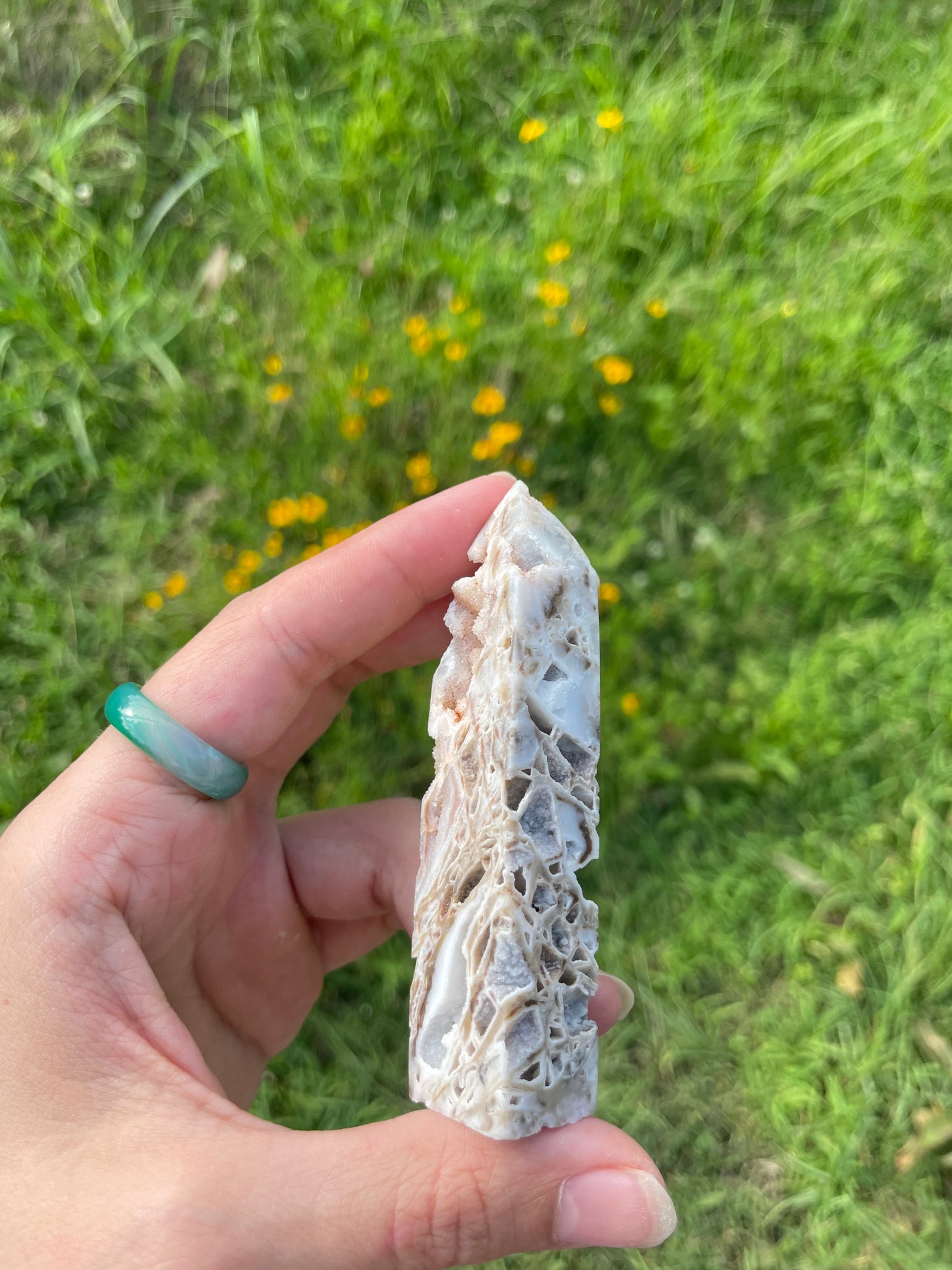 Druzy Sphalerite small Tower #2