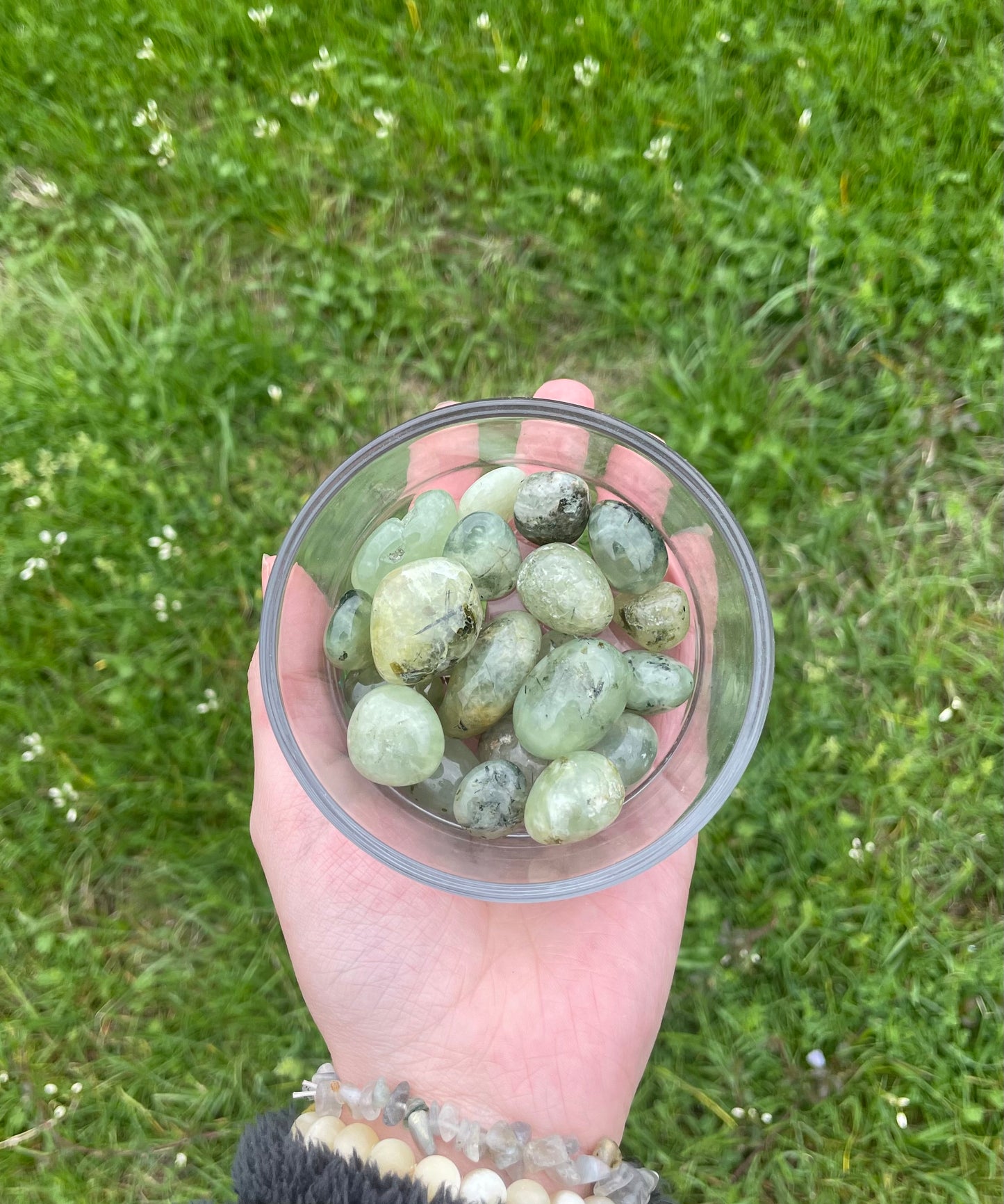 Prehnite Tumble 💚