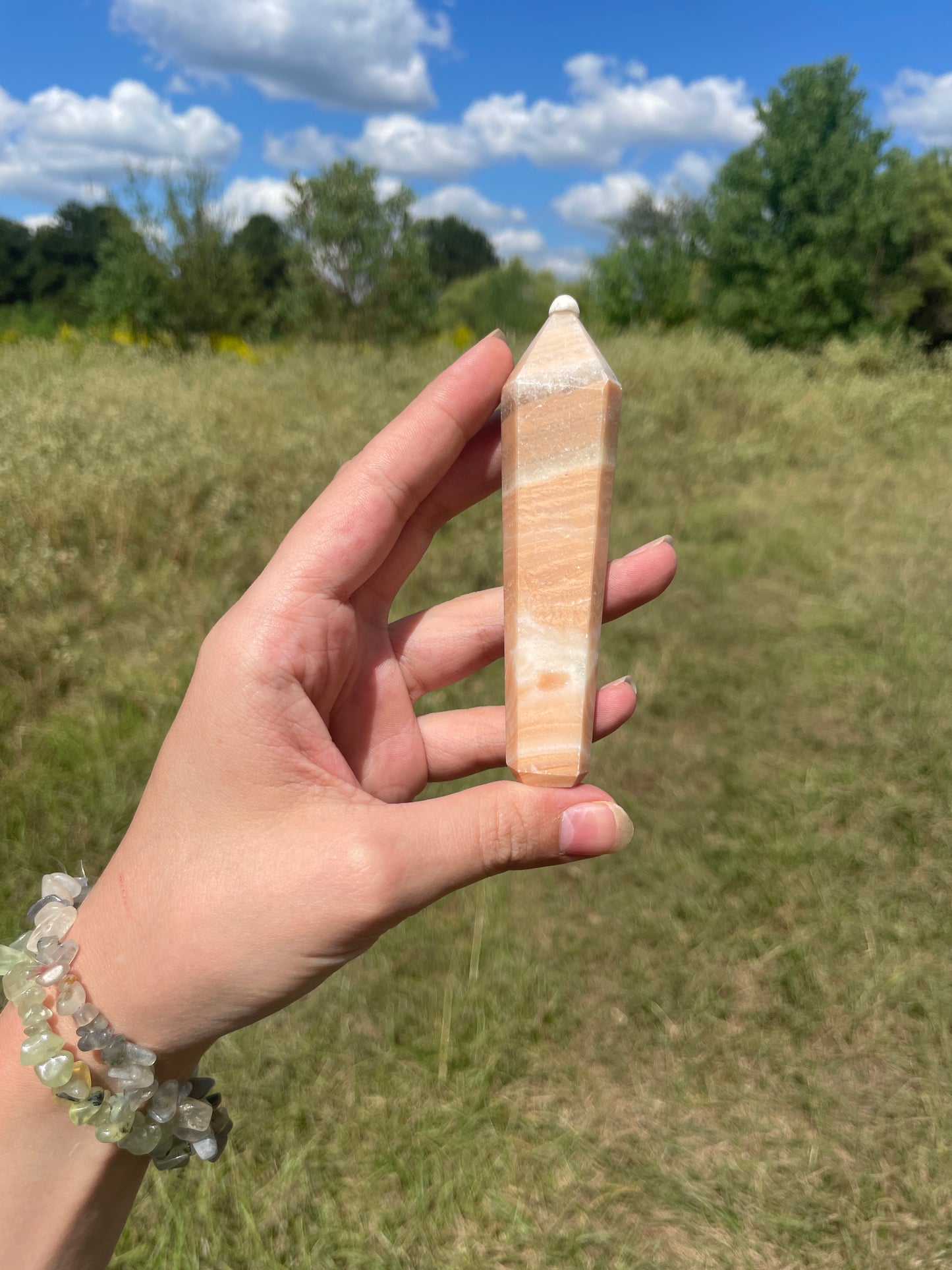 Orange Crystal Pipe (decor)