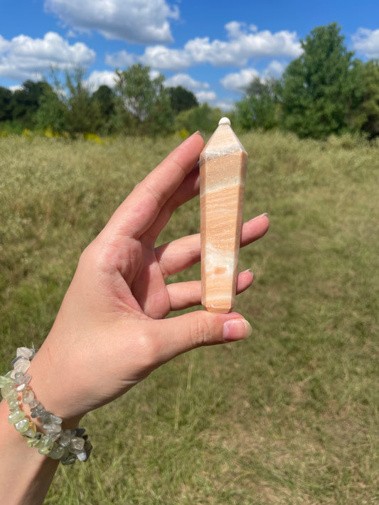 Orange Crystal Pipe (decor)