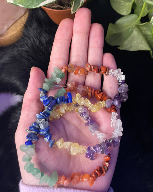 Chakra Chips Bracelet